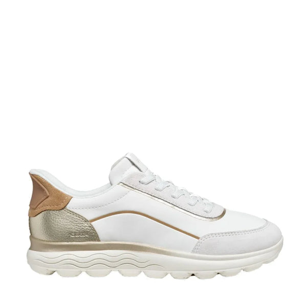 Geox Veterschoenen D657MA Wit Geox Veterschoenen D657MA Wit