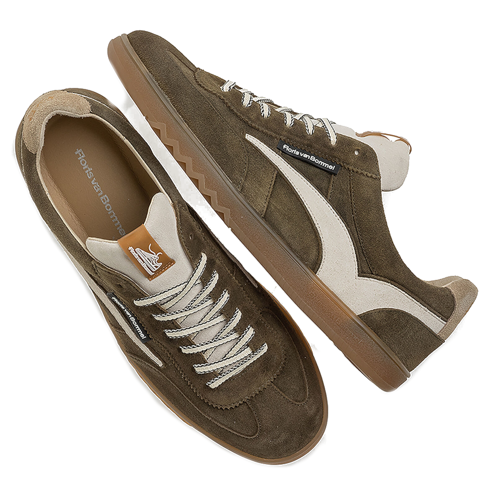 Floris van Bommel Veterschoenen SFM-10224-50-02 Groen