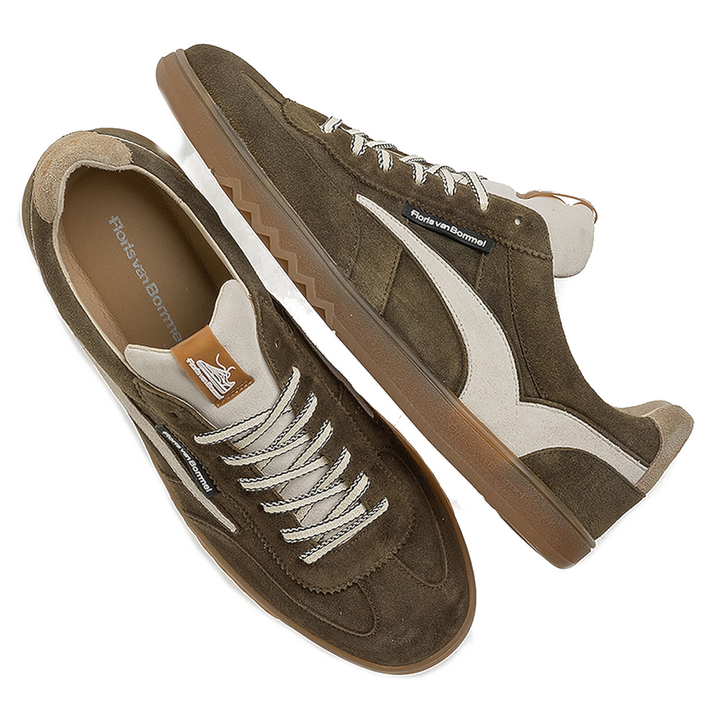 Floris van Bommel Veterschoenen SFM-10224-50-02 Groen