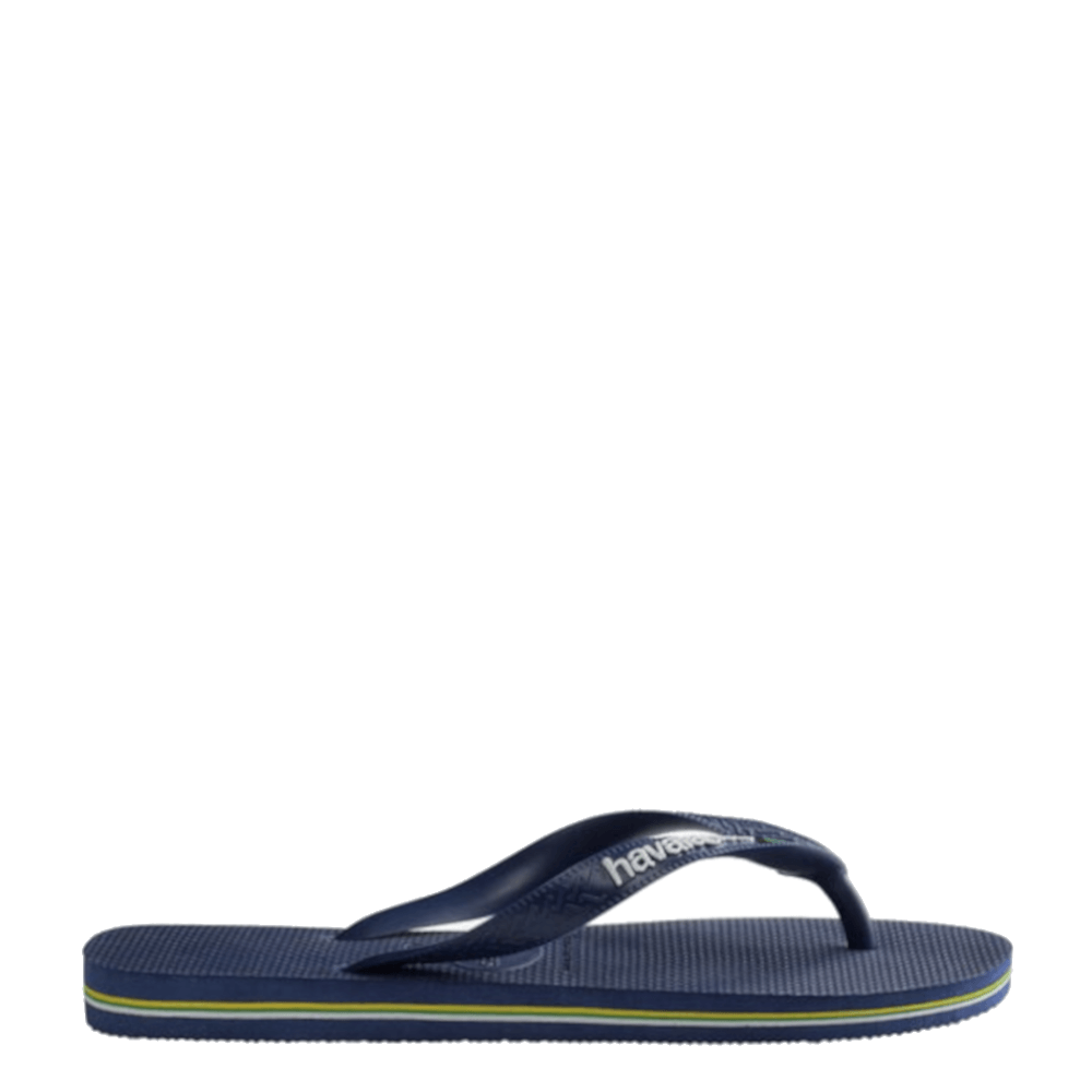 Havaianas Brasil logo Slippers Blauw - Donelli