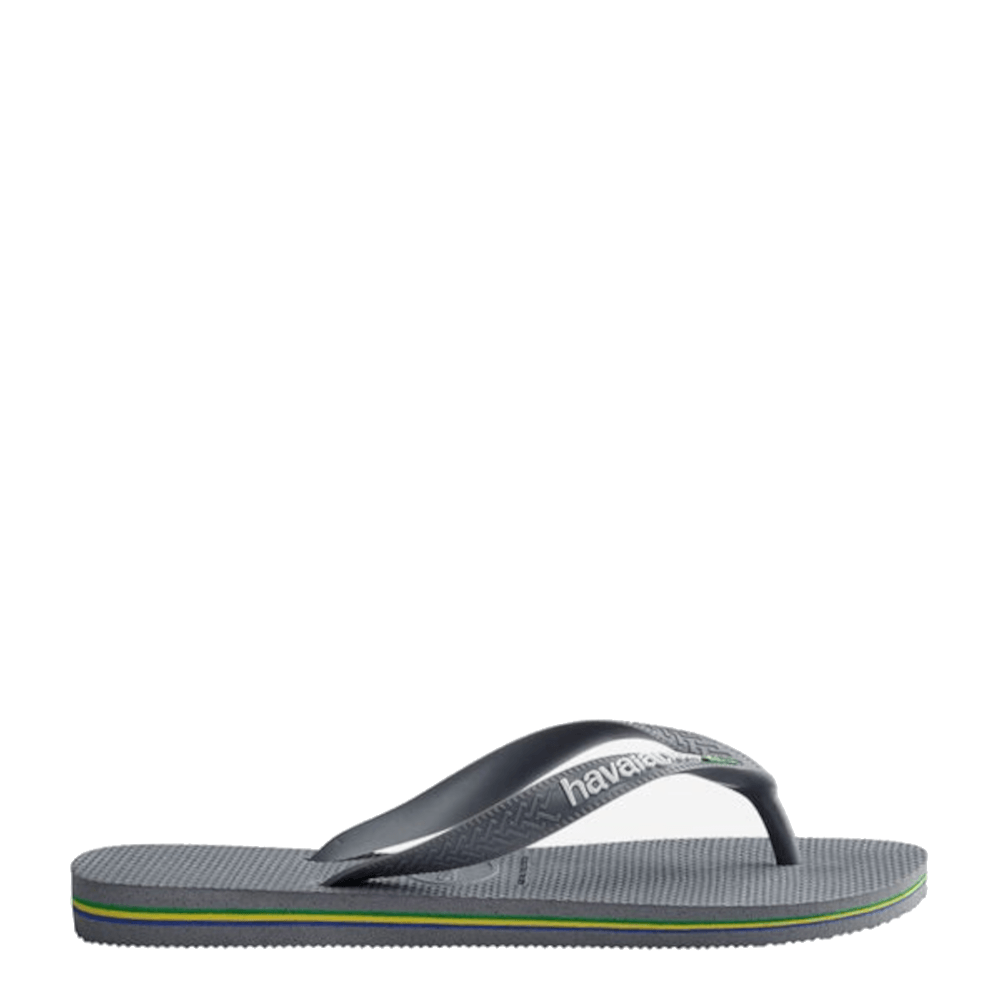 Havaianas Brasil logo Slippers Grijs - Donelli
