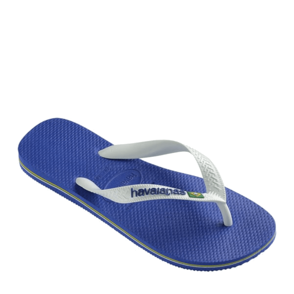 Havaianas Brasil logo Slippers Kobalt - Donelli