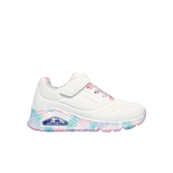 Skechers Kinder Veterschoenen 310321L/WMLT Wit Skechers Kinder Veterschoenen 310321L/WMLT Wit