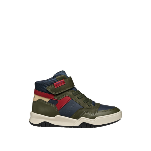 Geox Kinder Schoenen J367RF Groen Geox Kinder Schoenen J367RF Groen