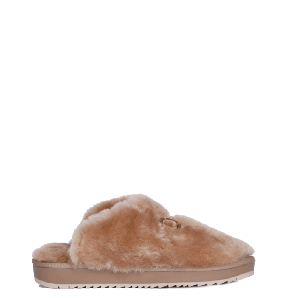 Nathan Baume Pantoffels 232-N74-03 Camel - Donelli