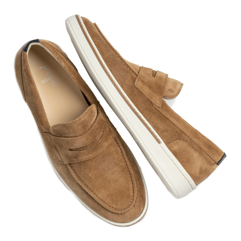 Van Bommel instappers SBM-40041-22-01 licht Bruin - Donelli