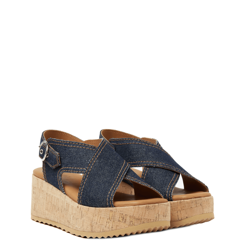 Via Vai Sandalen 62080-01-603 Blauw - Donelli