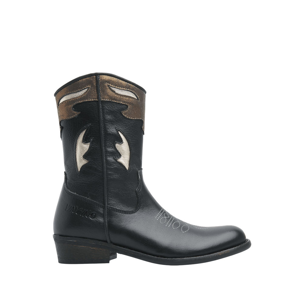 Vingino Kinder Laarzen VG48-8006-01 Zwart - Donelli