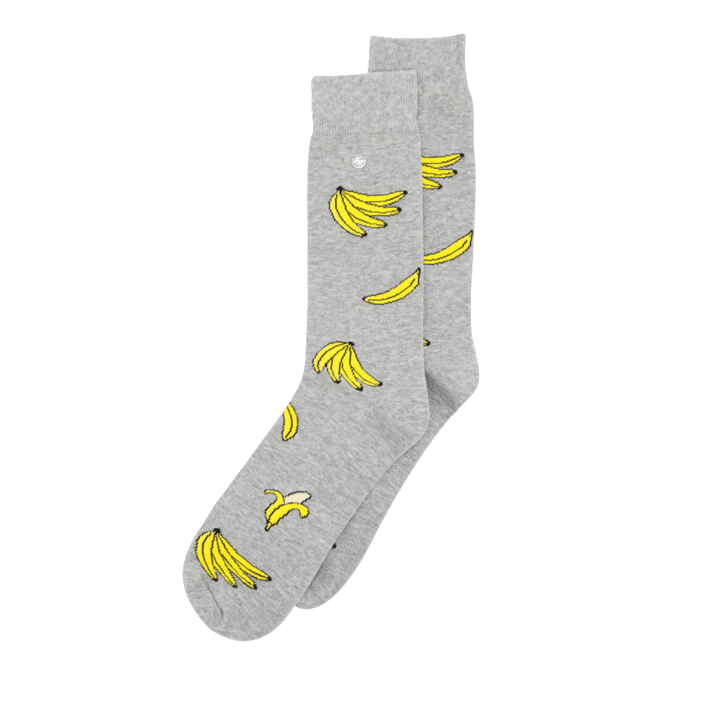 Alfredo Gonzales Sokken Bananas AG-SK-BA-01-136 Grijs - Donelli