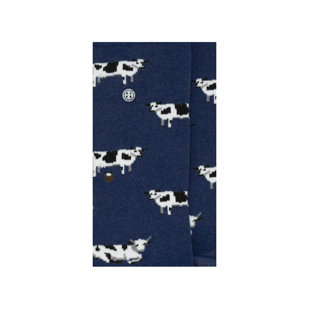 Alfredo Gonzales Sokken Cows AG-SK-COW-01-109 Blauw - Donelli