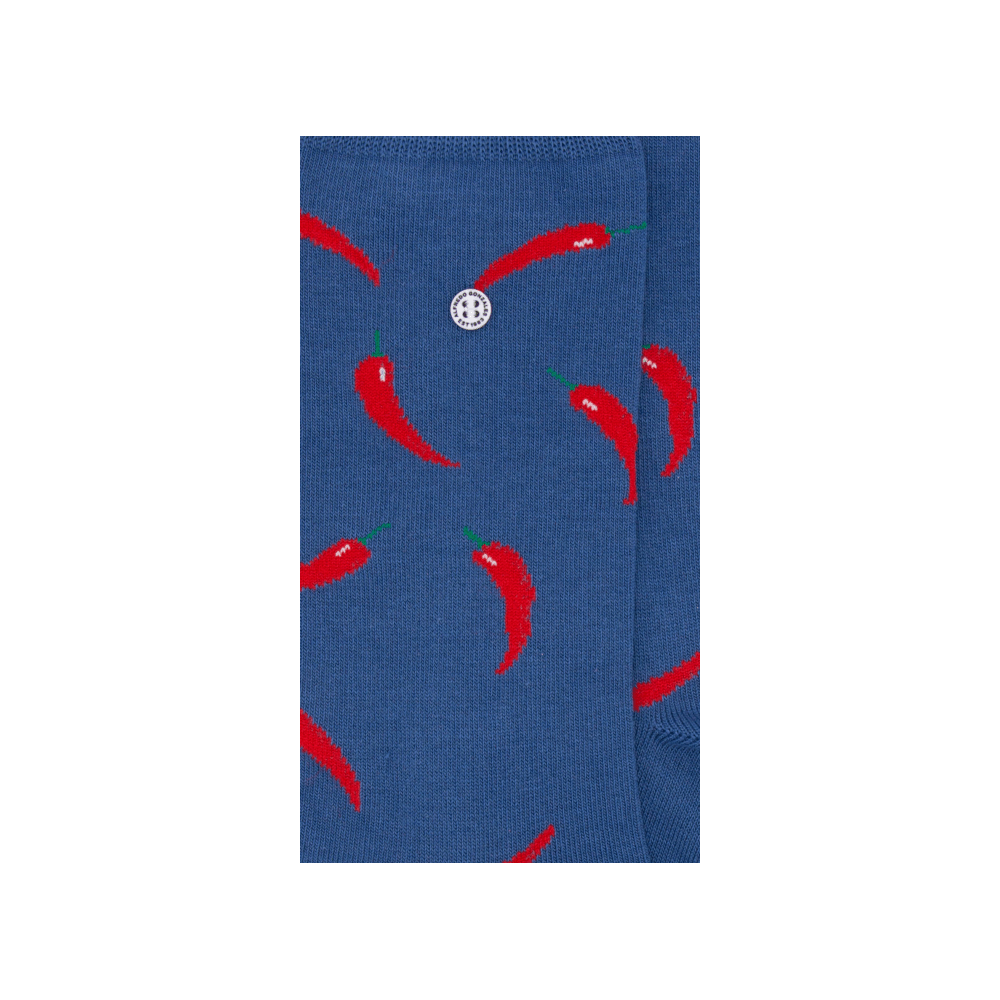 Alfredo Gonzales Sokken Red Pepper AG-SK-PEP-01-109 Blauw - Donelli