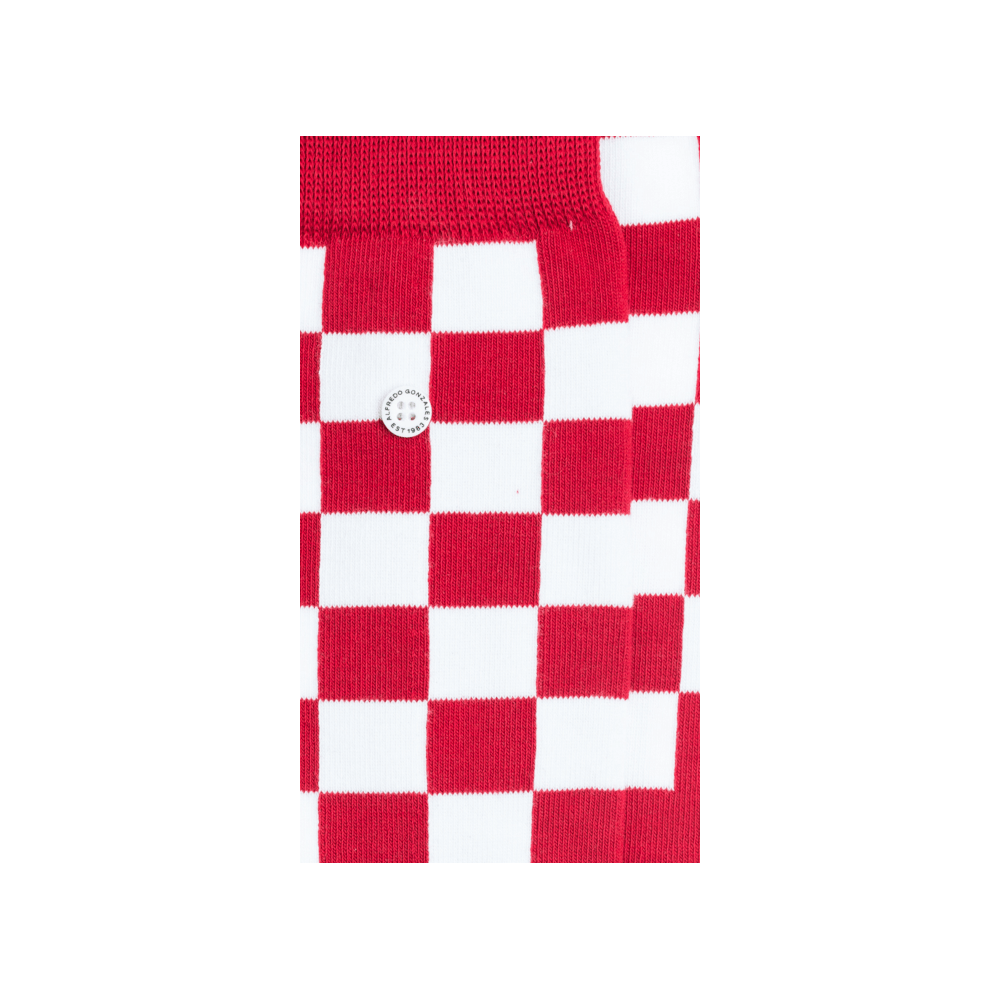 Alfredo Gonzales Sokken The Rocket Red%White Rood - Donelli