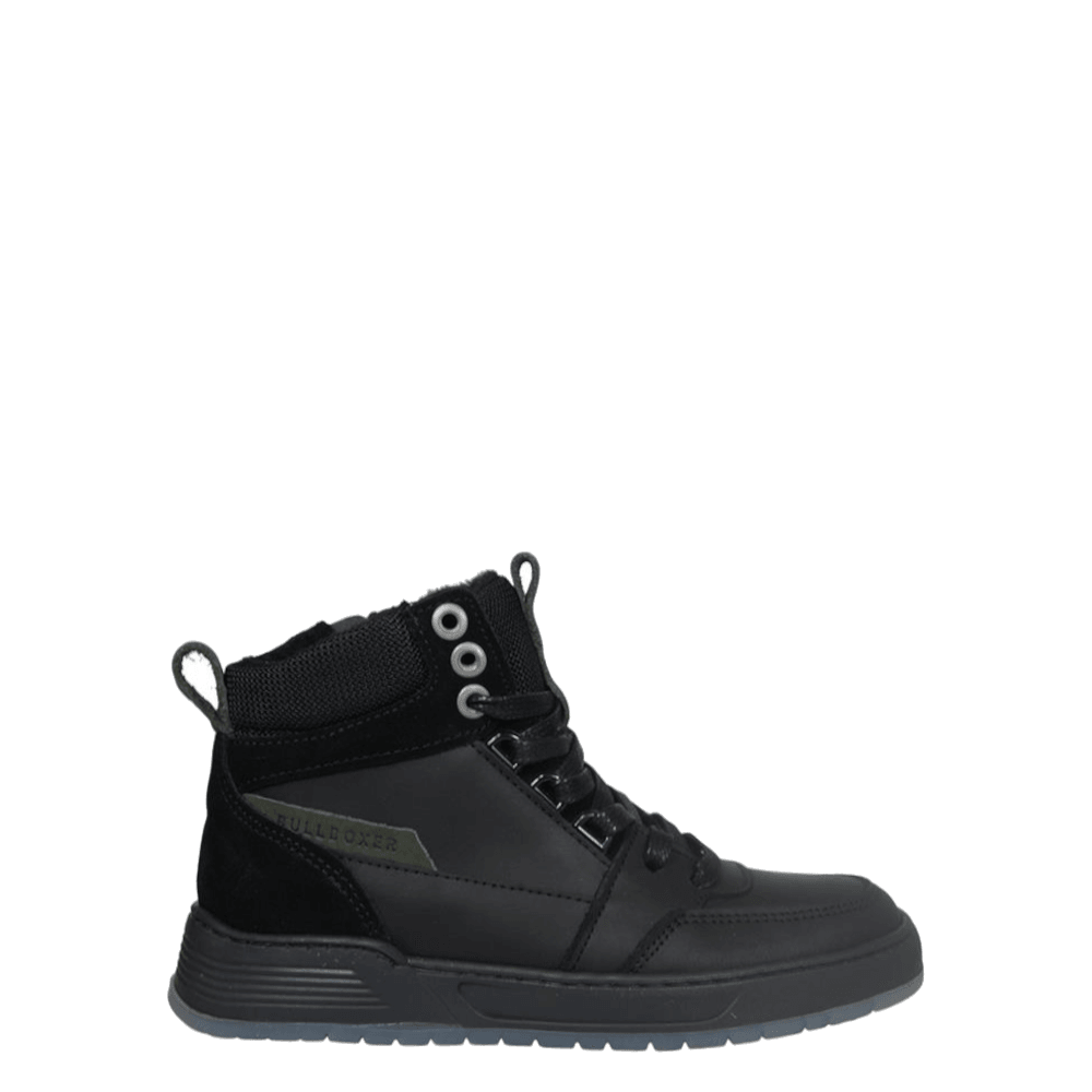 Bull Boxer Kinder Veterschoenen AOF509E6L_BLAC Zwart - Donelli