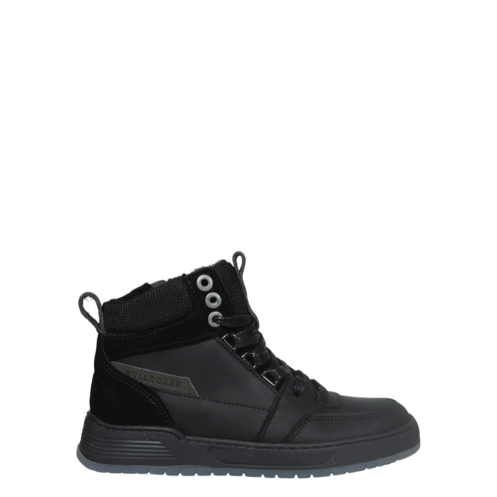 Bull Boxer Kinder Veterschoenen AOF509E6L_BLAC Zwart - Donelli