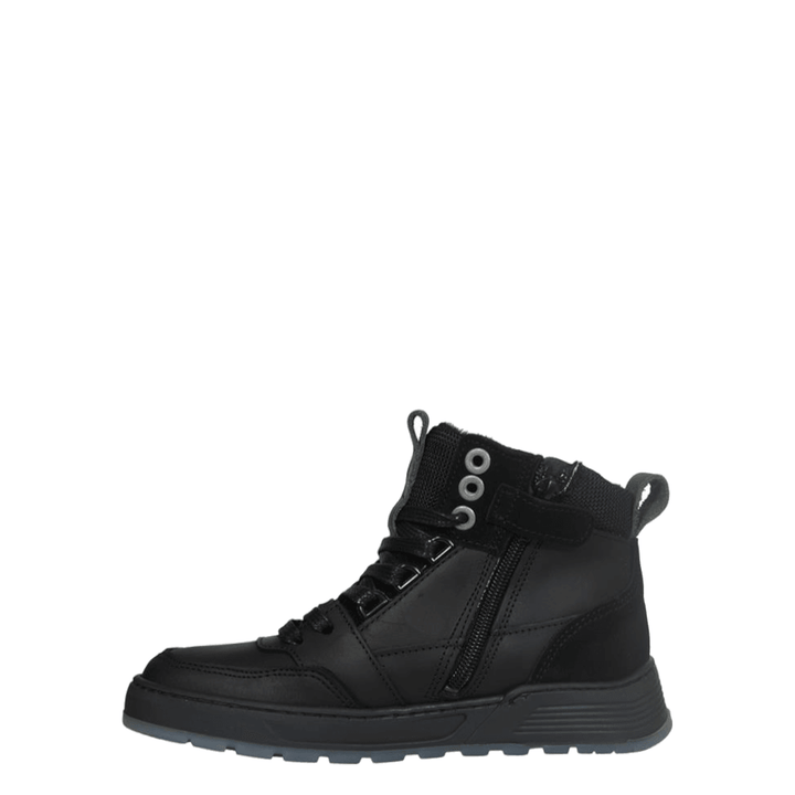 Bull Boxer Kinder Veterschoenen AOF509E6L_BLAC Zwart - Donelli