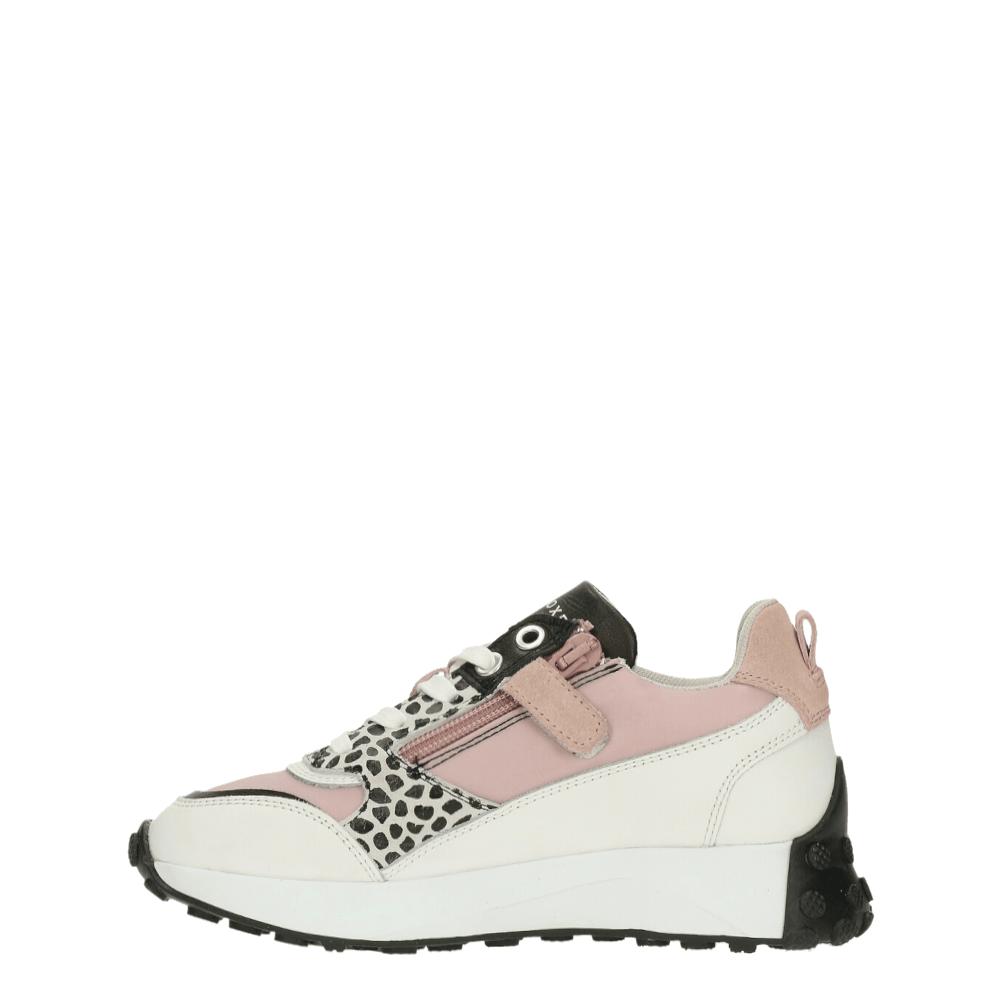 Bull Boxer Kinder Veterschoenen ATP001E5L_WHPK Wit - Donelli