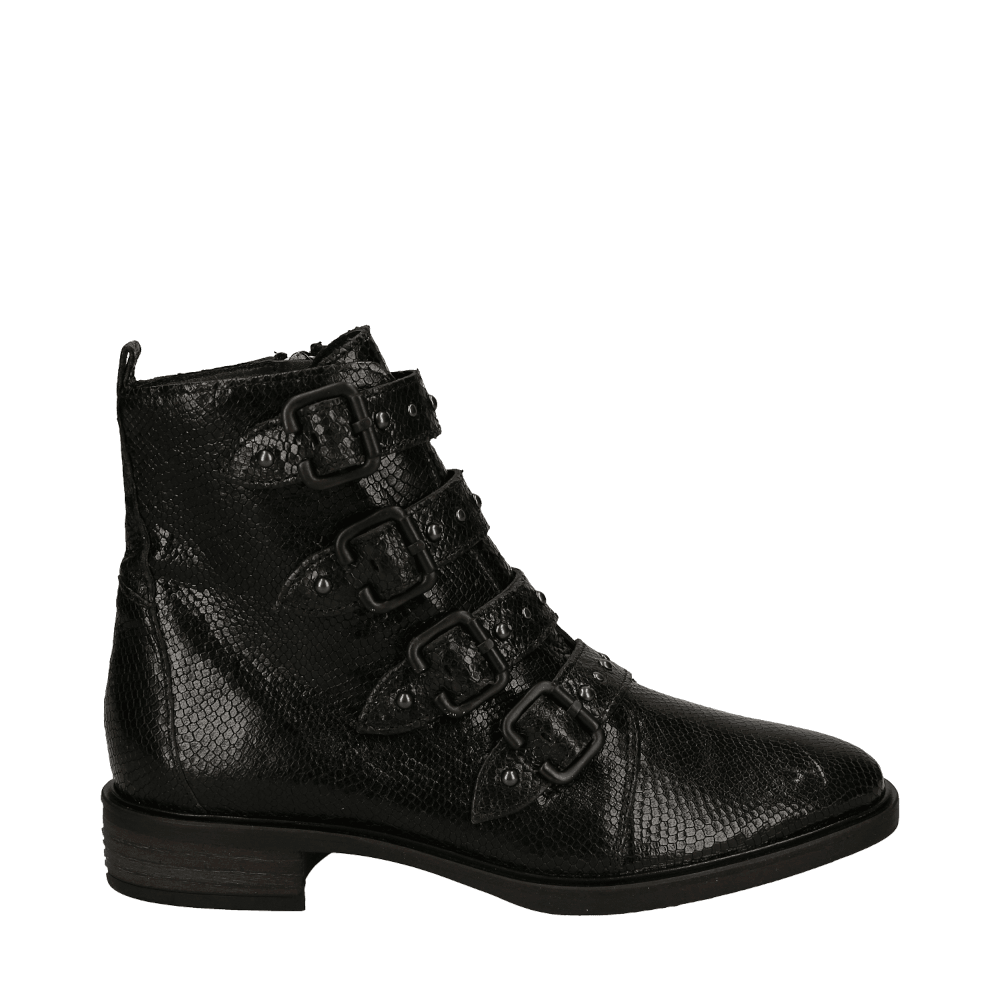 Paul Green Enkellaarsjes 9396-075 Zwart - Donelli