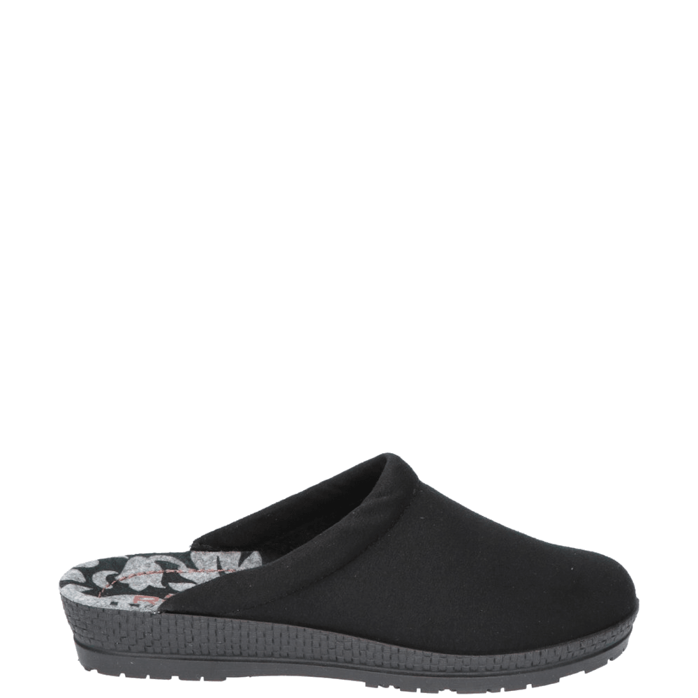 Rohde Pantoffels 2291-90 Zwart - Donelli