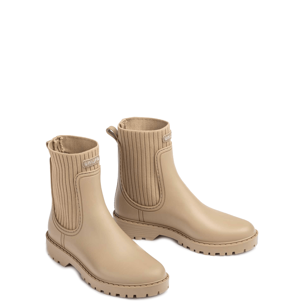 Unisa Enkellaarsjes Aynar Taupe - Donelli