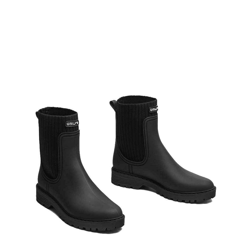 Unisa Enkellaarsjes Aynar Zwart - Donelli