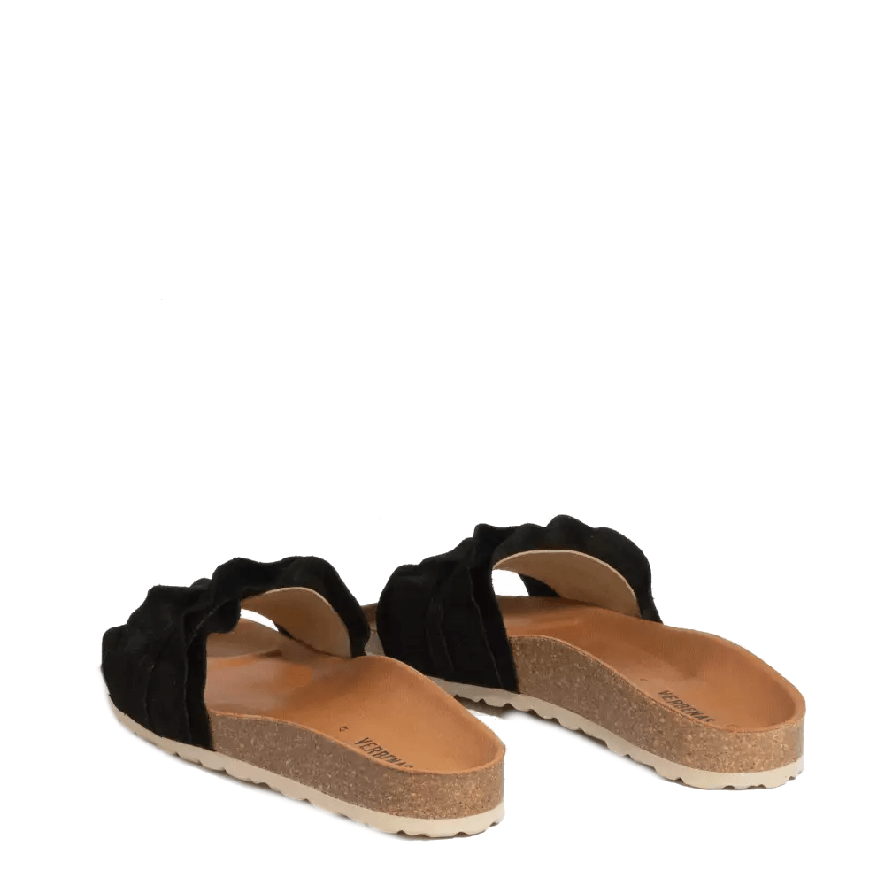 Verbenas Slippers Rocio Zwart - Donelli