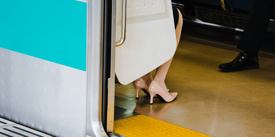 diverse dames schoenen geschikt voor drukke dagen