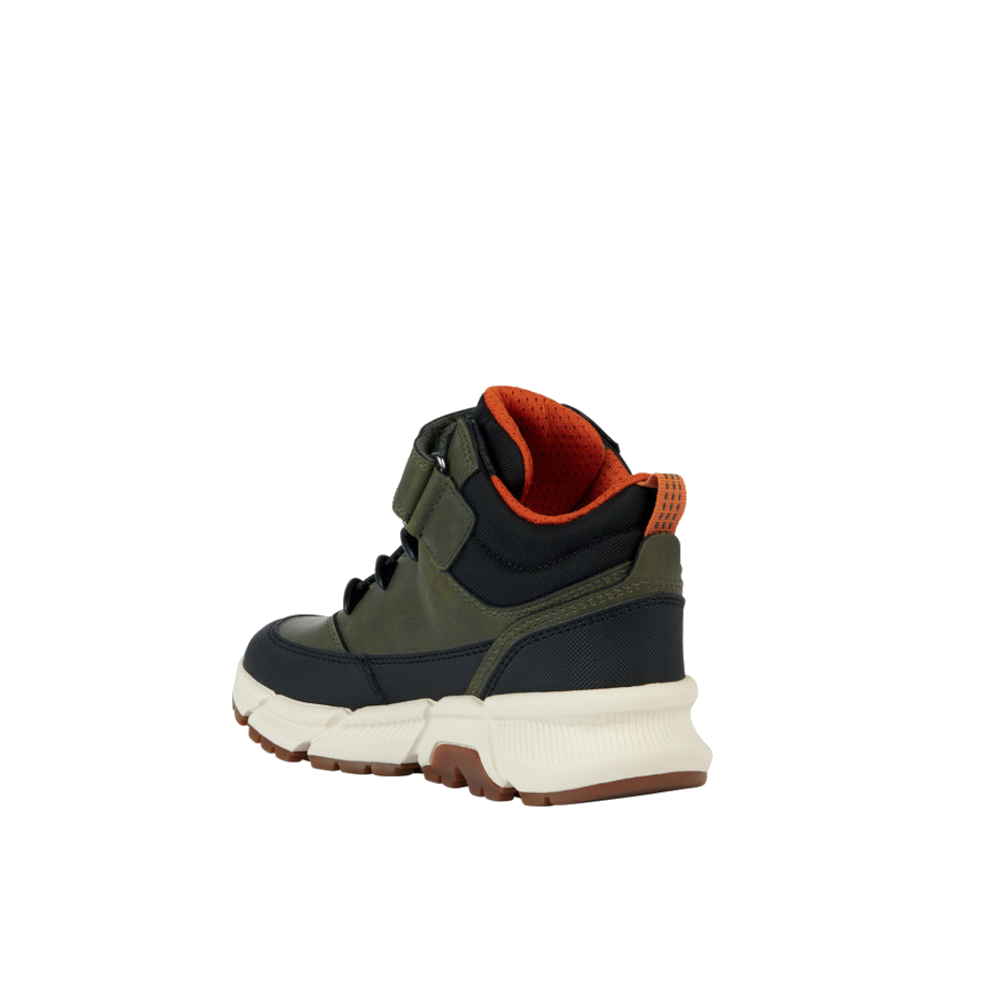 Geox Kinder Veterschoenen J36LCG Groen by Geox