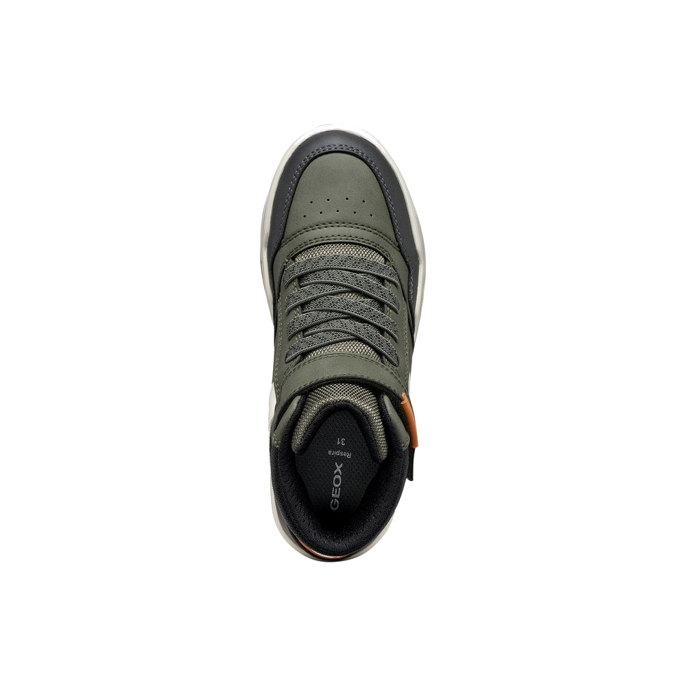 Geox Kinder Veterschoenen J367RF Groen by Geox
