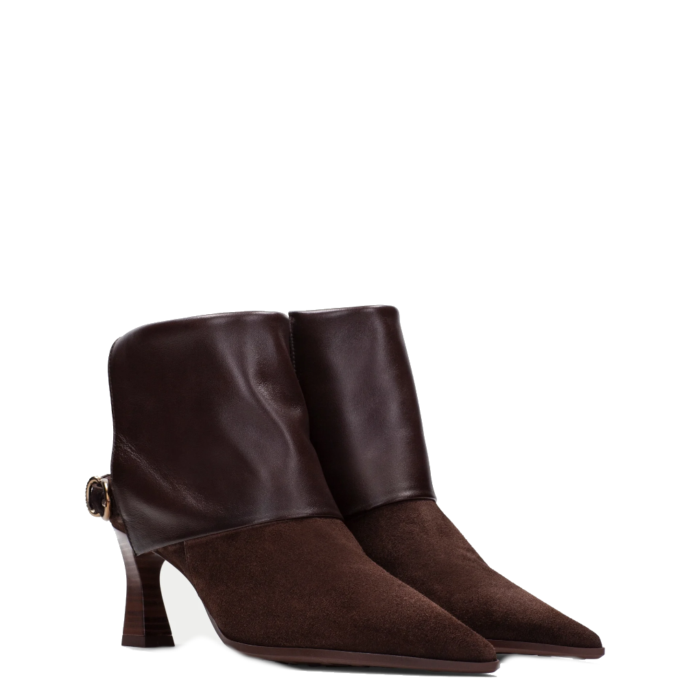 Hispanitas Enkellaarsjes HI265070 Bruin by Hispanitas