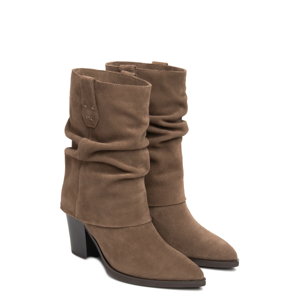 NeroGiardini Enkellaarsjes I617147D Taupe by NeroGiardini