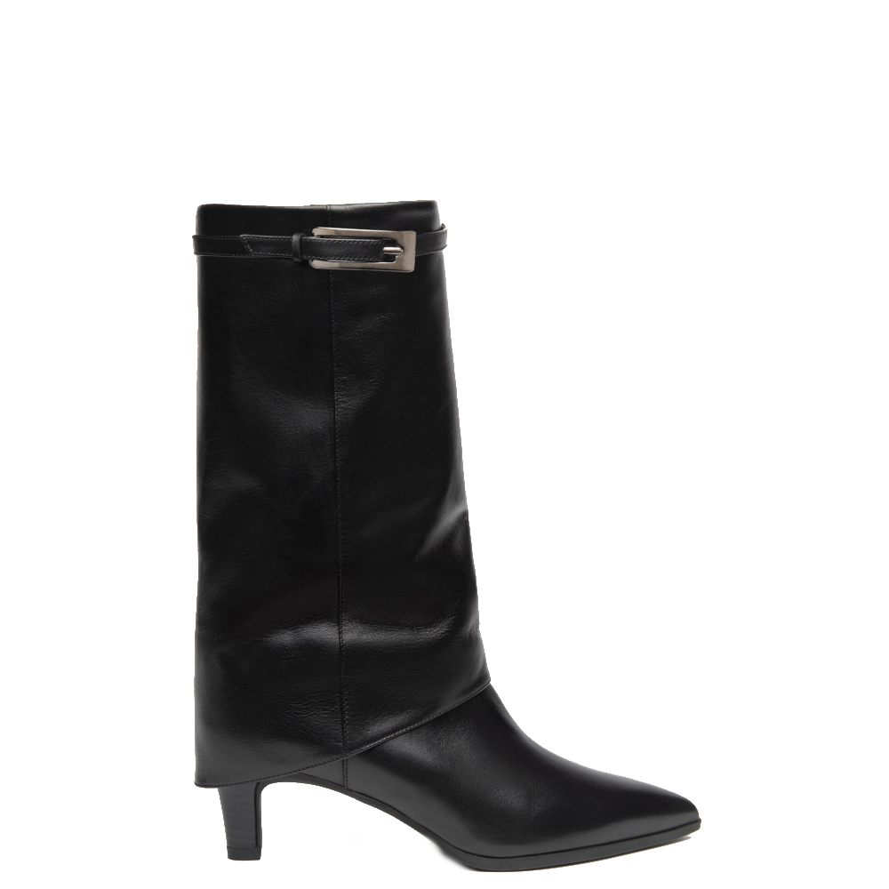 NeroGiardini Enkellaarsjes I617790DE Zwart by NeroGiardini