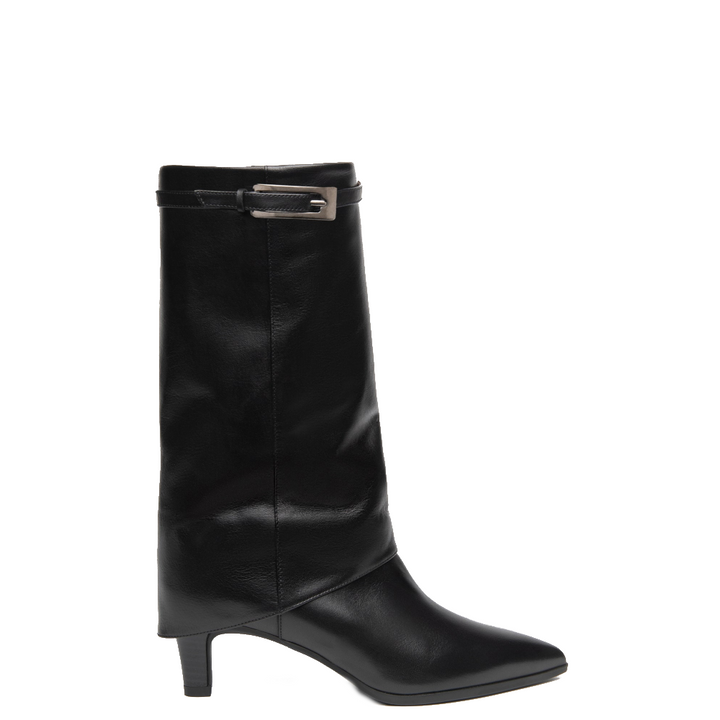 NeroGiardini Enkellaarsjes I617790DE Zwart by NeroGiardini