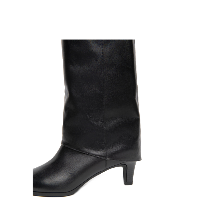 NeroGiardini Enkellaarsjes I617790DE Zwart by NeroGiardini