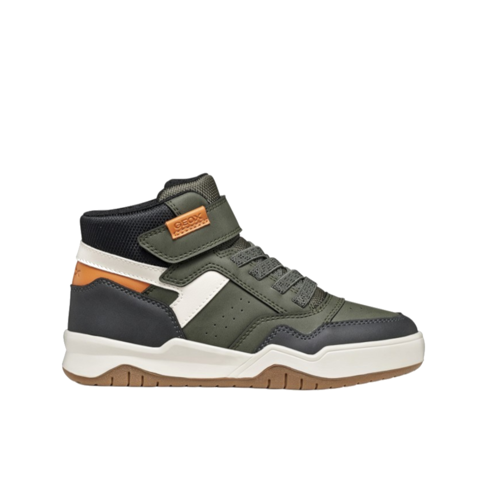 Geox Kinder Veterschoenen J367RF Groen by Geox