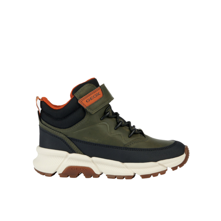 Geox Kinder Veterschoenen J36LCG Groen by Geox