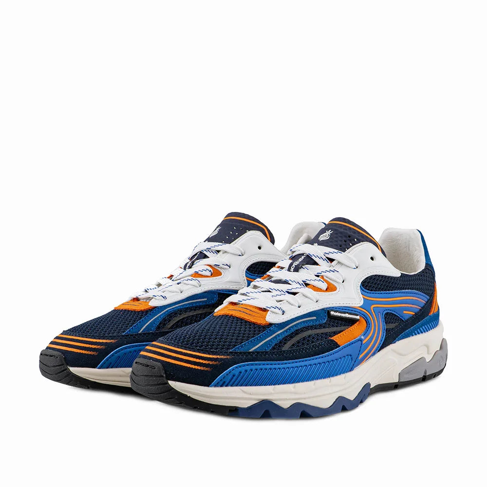 Floris van Bommel Veterschoenen SFM-10262-40-01 blauw by Floris van Bommel