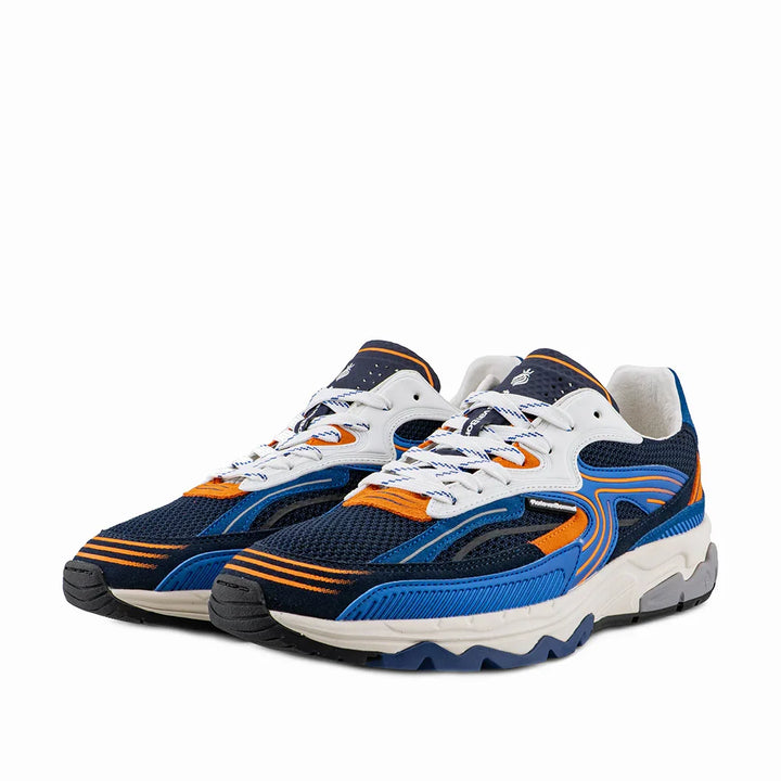 Floris van Bommel Veterschoenen SFM-10262-40-01 blauw by Floris van Bommel