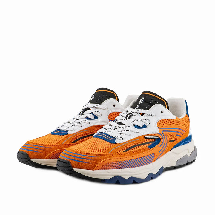 Floris van Bommel Veterschoenen SFM-10262-86-01 oranje by Floris van Bommel