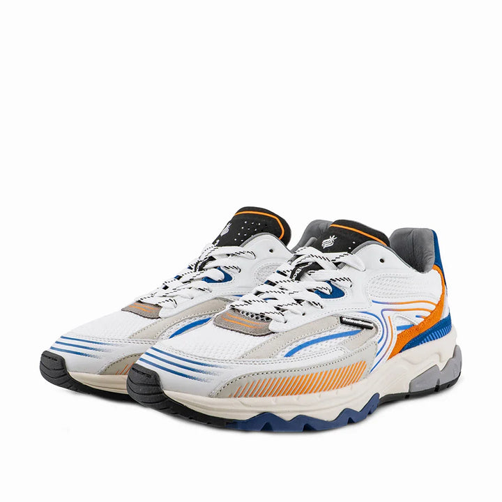 Floris van Bommel Veterschoenen SFM-10262-60-01 Wit by Floris van Bommel
