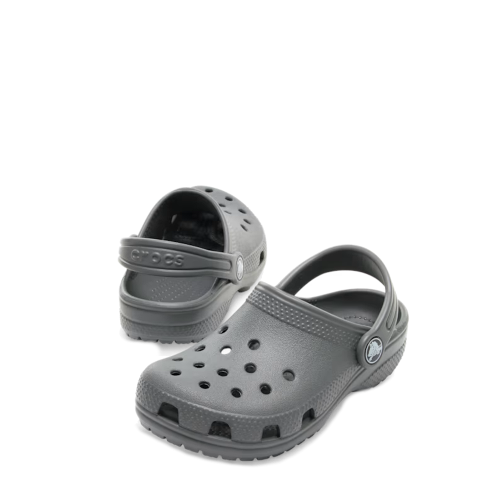 Crocs Kinder Sandalen Classic Clog Slate Grey Grijs by Crocs