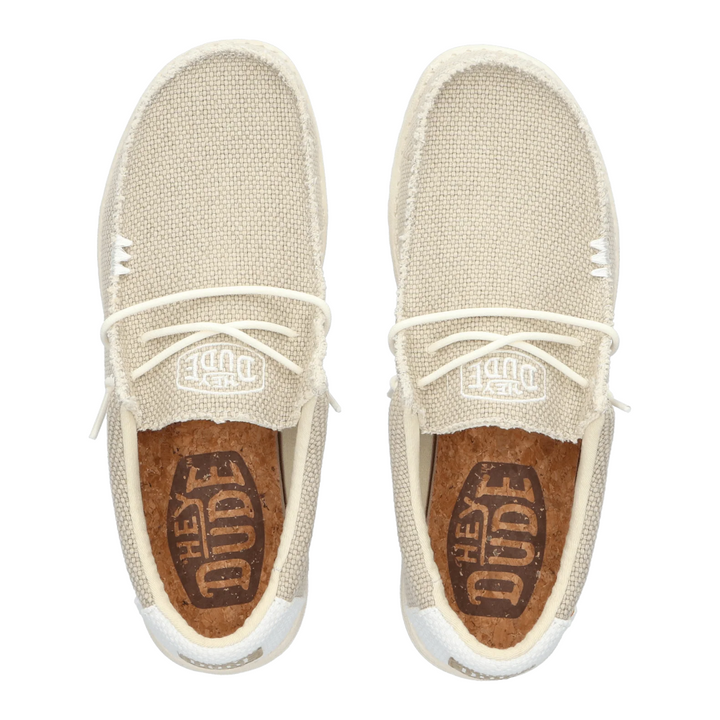 Hey Dude veterschoenen Wally Beige