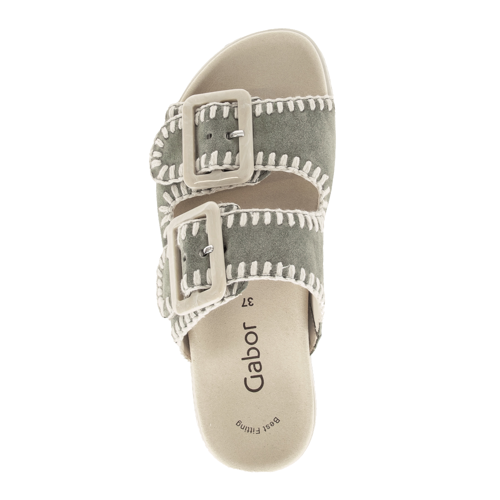 Gabor Slippers 83.741.19 Groen