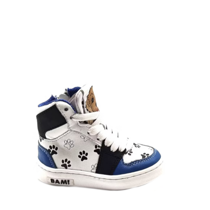 Bam Kinder Veterschoenen B1664 Blauw