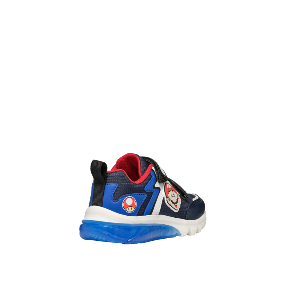 Geox Kinder Veterschoenen J46LBI Blauw