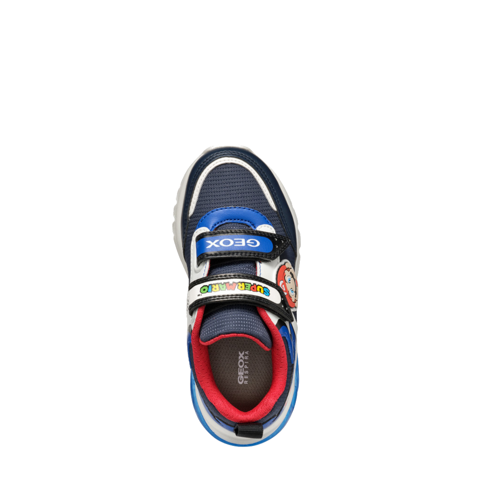 Geox Kinder Veterschoenen J46LBI Blauw