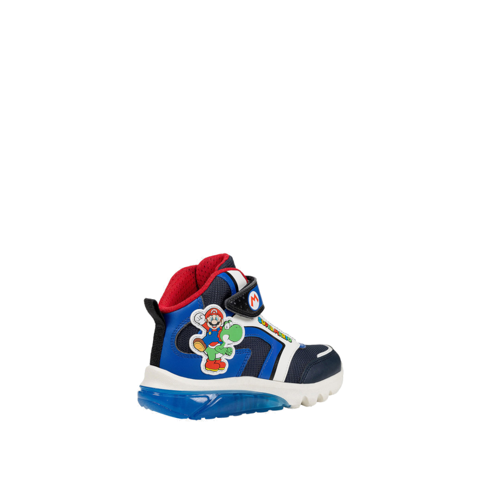 Geox Kinder Veterschoenen J46LBJ Blauw