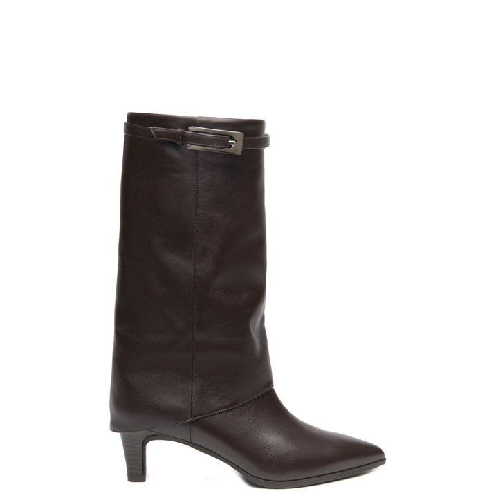 NeroGiardini Enkellaarsjes I617790DE Bruin by NeroGiardini