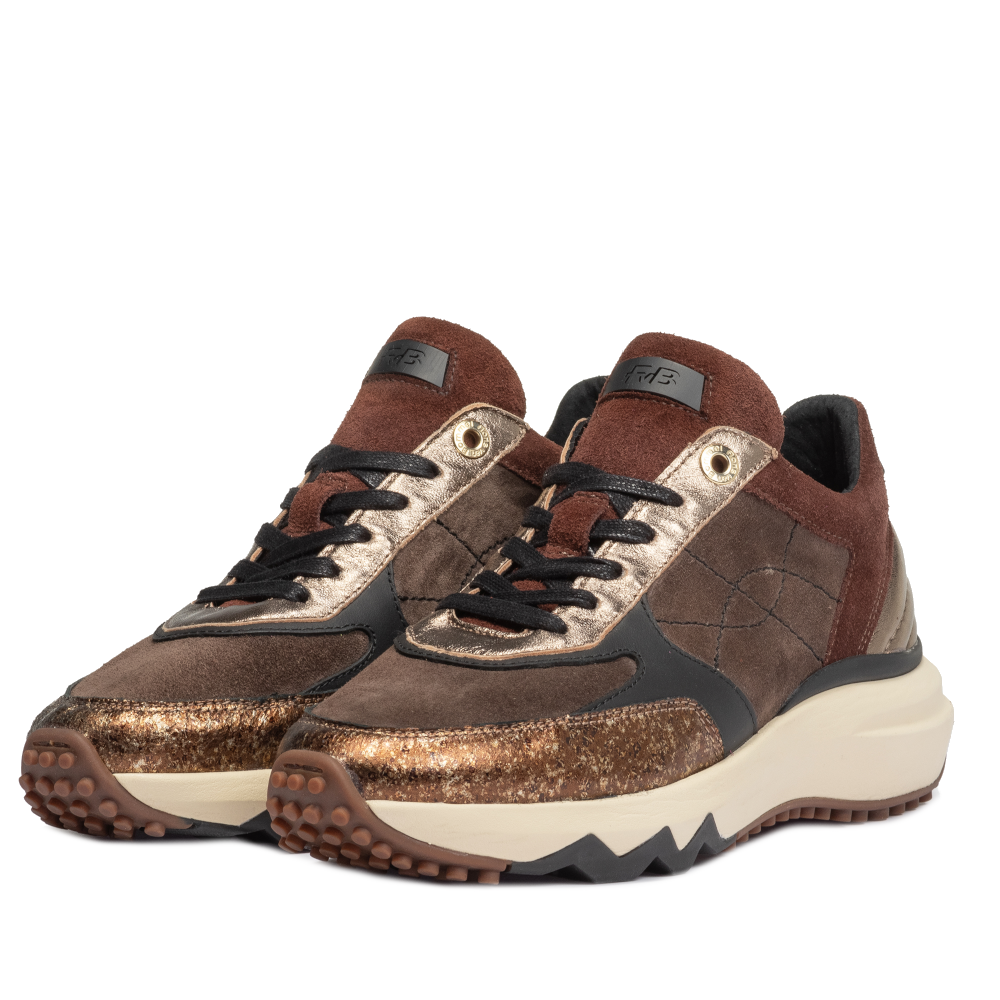 Floris van Bommel Veterschoenen SFW-10089-92-01 Brons