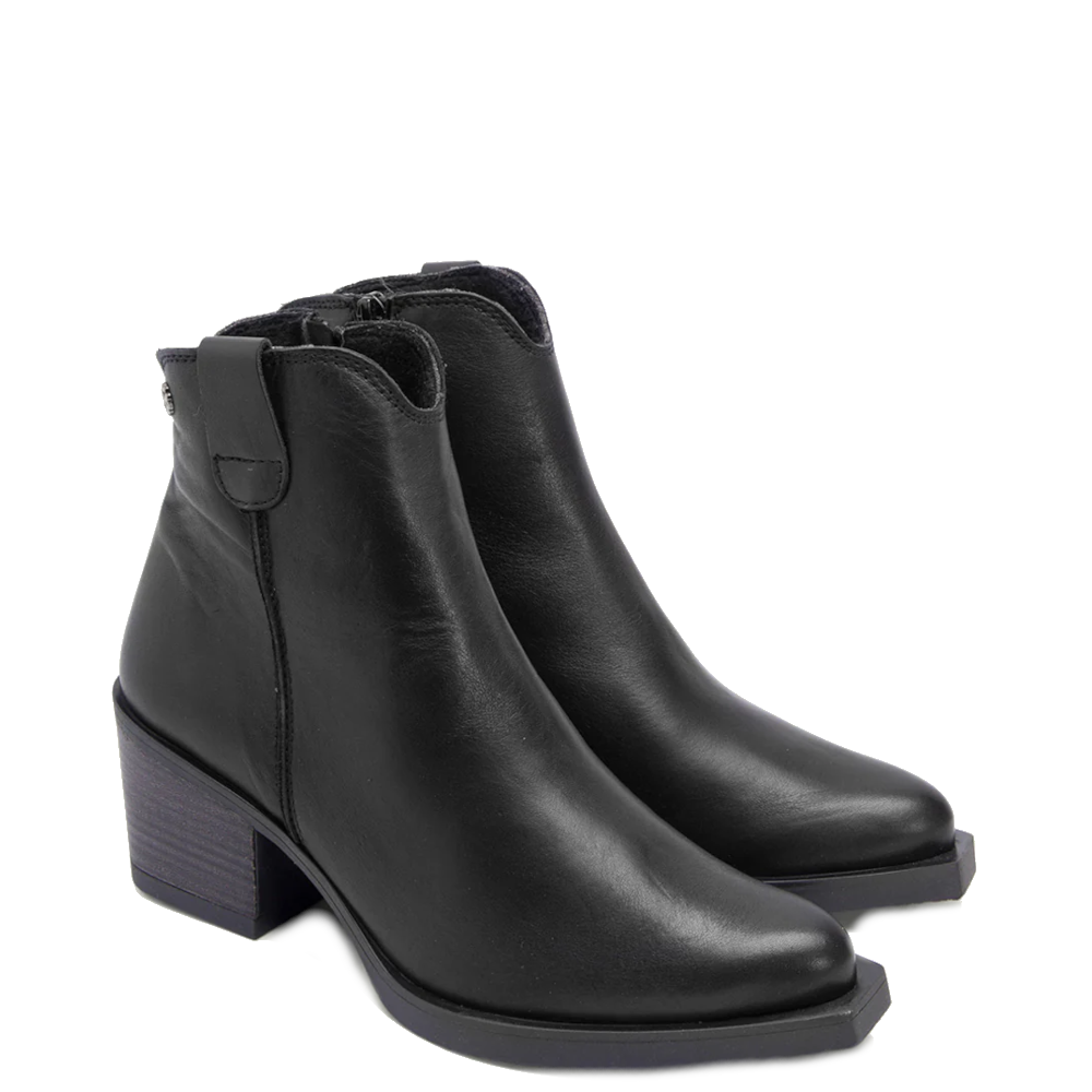 Porronet Enkellaarsjes 4752 Zwart