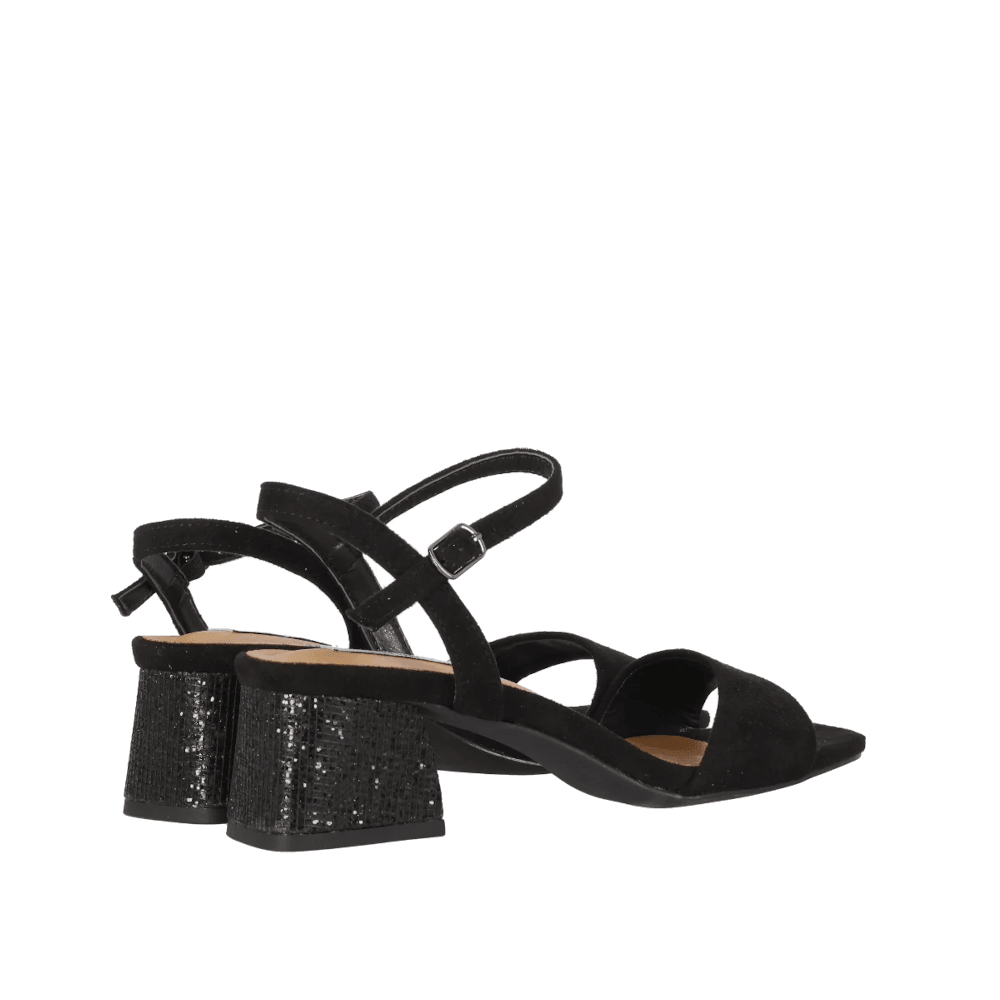 Chika10 Sandalen Melania 04 Zwart - Donelli